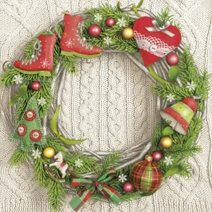 Serwetki Pol-mak gwiazdka - mix 330mm x 330mm (Sd GW)