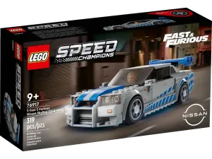 Klocki konstrukcyjne Speed Champions Nissan Skyline GT-R (R34) z filmu „Za szybcy, za wściekli” Lego (76917)
