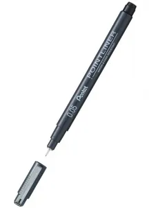 Cienkopis Pentel cienkopis, czarny 0,05mm 1kol. (S20P)