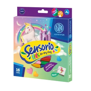 Masa plastyczna dla dzieci Jednorożec Sensorio Kids mix Astra (336124024)