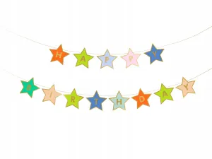 Baner gwizadki happy birthday Partydeco (grl115)
