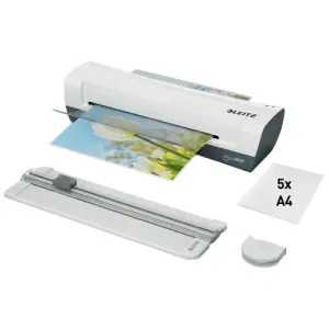 Laminator A4 Ilam Home A4 z zestawem akcesoriów 4 w 1 biały Leitz (74340001)
