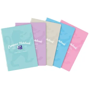 Zeszyt Oxford CAMPUS PASTEL A4 60k. 90g krata 207mm x 294mm (400160108)