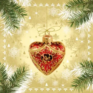 Serwetki Pol-mak gwiazdka - mix 330mm x 330mm (Sd GW)