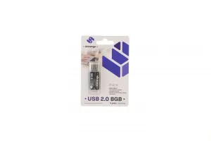 Pendrive Black 8GB Storange (STORANPEN8GBBK2.0)