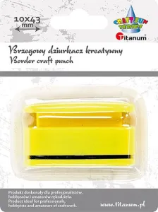 Dziurkacz ozdobny Craft-Fun Series kreatywny brzegowy Titanum (T-8701A-18)
