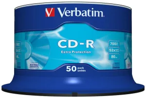 Płyta cd CD-R cake 50 700MB x52 Verbatim (43351)