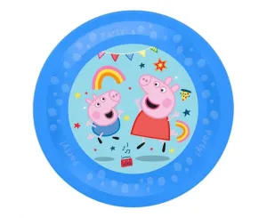 Talerz wielokrotnego użytku wielokrotnego użytku Peppa Pig Decorata Party Godan (95689)