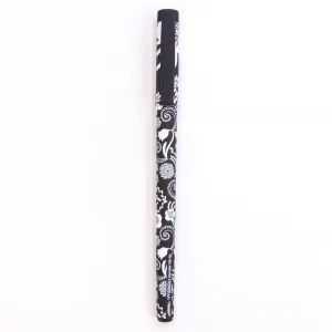 Długopis olejowy Vinson Fashion A71 KWIATY BLACK-WHITE