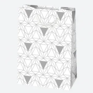 Torebka ozdobna z brokatem Pol-Mak mix wzorów 230x320x110 (T5B)