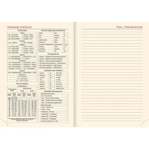 Kalendarz książkowy (terminarz) WYCINANKA B6 Lucrum (41DS)