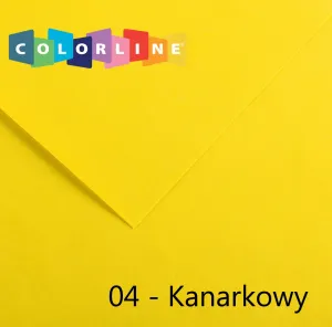 Brystol Canson Colorline 04 kanarkowy 150g 10k 500mm x 650mm (200041380)