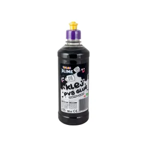 Klej artystyczny brokatowy czarny 500ml Tuban (TU3476)