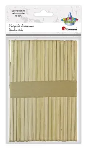 Ozdoba drewniana Craft-Fun Series Patyczki naturalne 10x160mm Titanum (21WL002)
