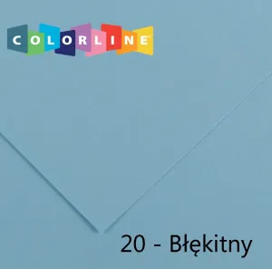 Brystol Canson Colorline 20 błękitny 150g 10k 500mm x 650mm (200041396)