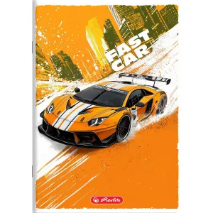 Zeszyt A5 Fast Car 32k. 70g krata Herlitz (400196836)