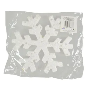 Śnieżynka Arpex lśniąca 20cm (bn7673)