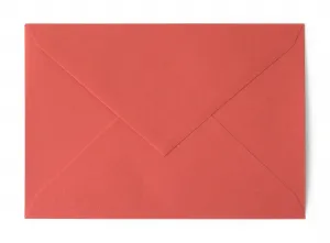 Koperta Galeria Papieru WIATR B6 - czerwona 125mm x 176mm (280805)