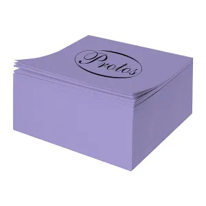 Kostka papierowa Origami fioletowy [mm:] 84x84x 30 Protos