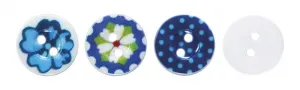 Guziki Titanum Craft-Fun Series plastikowe mix 30 szt (191086)