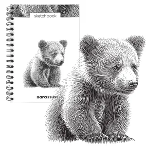Blok artystyczny szkicownik niedziedź B5 120g 60k Narcissus
