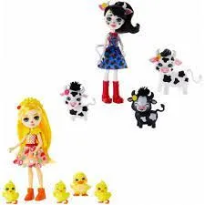 Lalka Mattel Enchantimals rodzinka 150mm (GJX43)