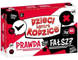 Gra karciana Dzieci kontra rodzice Prawda czy fałsz? Kangur