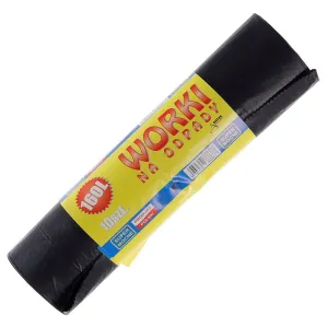 Worek na śmieci Artek a10 kolor: CZARNY 160L 10 szt