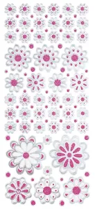 Naklejka (nalepka) Titanum Craft-Fun Series papierowe kwiaty (21XQ1214-6)