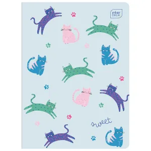 Zeszyt SWEET A5 32k. 70g linia kolor Interdruk