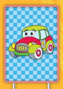 Kolorowanka Superauta 3D