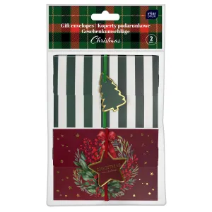 Koperta specjalnego przeznaczenia CHRISTMAS Z GUMKĄ Interdruk (2 SZT)