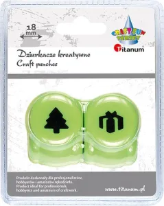 Dziurkacz ozdobny Craft-Fun Series wzór nr 5 świąteczny Boże Narodzenie Titanum (T-8202A-2-5)