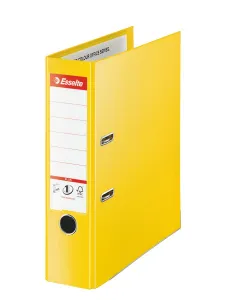 Segregator dźwigniowy Esselte Plus A4 żółty 85mm (624076)