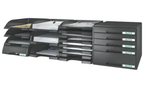 Szuflada na dokumenty Leitz Plus - czarny 360mm x 255mm x 70mm (52272095)