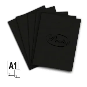 Brystol A1 czarny 160g 20k [mm:] 610x860 Protos