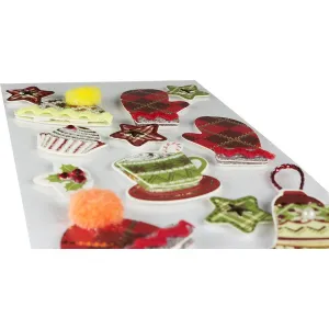 Naklejki świąteczne Titanum Craft-Fun Series Boże Narodzenie (19XQ18-9)