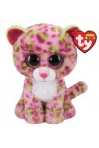 Pluszak Ty Beanie Boos leopard Lainey różowy 150mm (TY36312)