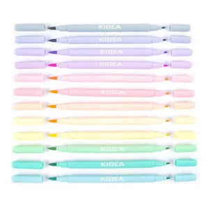 Flamaster Pastel 12 kol. Kidea (FDPBB12KA)