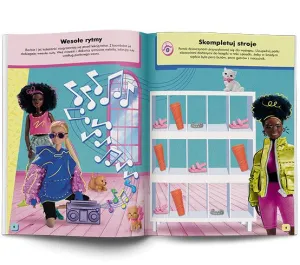 Książeczka edukacyjna Barbie™. Zabawa modą! Ameet (fla 1102)
