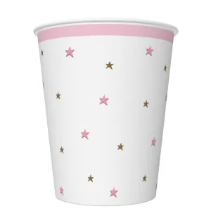 Kubek jednorazowy daisy papier 250ml Pol-mak (01)