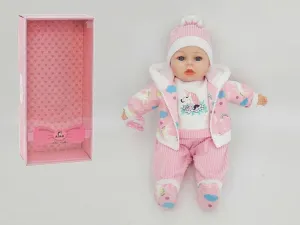 Lalka Adar bobas ze smoczkiem, z polskim dźwiękiem, śpiewa i mówi po polsku 450mm (561199)