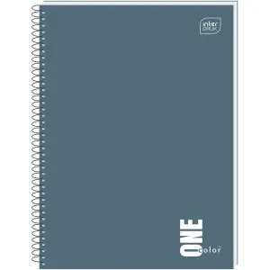 Kołozeszyt (kołonotatnik) ONE COLOR 80# A6 80k. 70g krata Interdruk