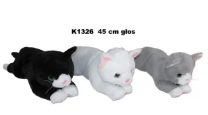 Pluszak kot 3 kolory z głosem [mm:] 450 Sun-Day (170781)