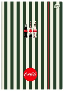Teczka kartonowa na gumkę COCA COLA SOFT TOUCH A4 mix Interdruk