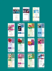 Kartka składana Artis collage SatyNova SN / SNV DL 230mm x 122mm