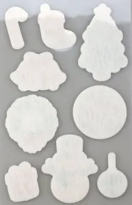 Naklejka (nalepka) Craft-Fun Series filcowa Boże Narodzenie Titanum (25YQ0513-10)