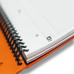 Kołozeszyt (kołobrulion) Oxford International A4+ 80k. 80g linia/tagi 248mm x 297mm (100102994)