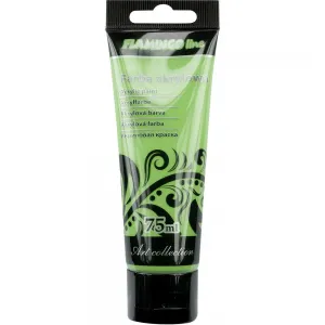 Farba akrylowa Flamingo Line kolor: zielony jasny 75ml (046)