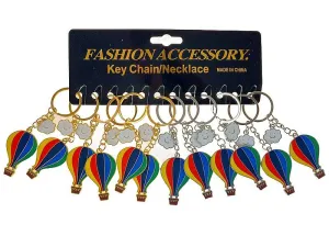 Brelok metalowy - balon, karta 12szt. Adar (603769)